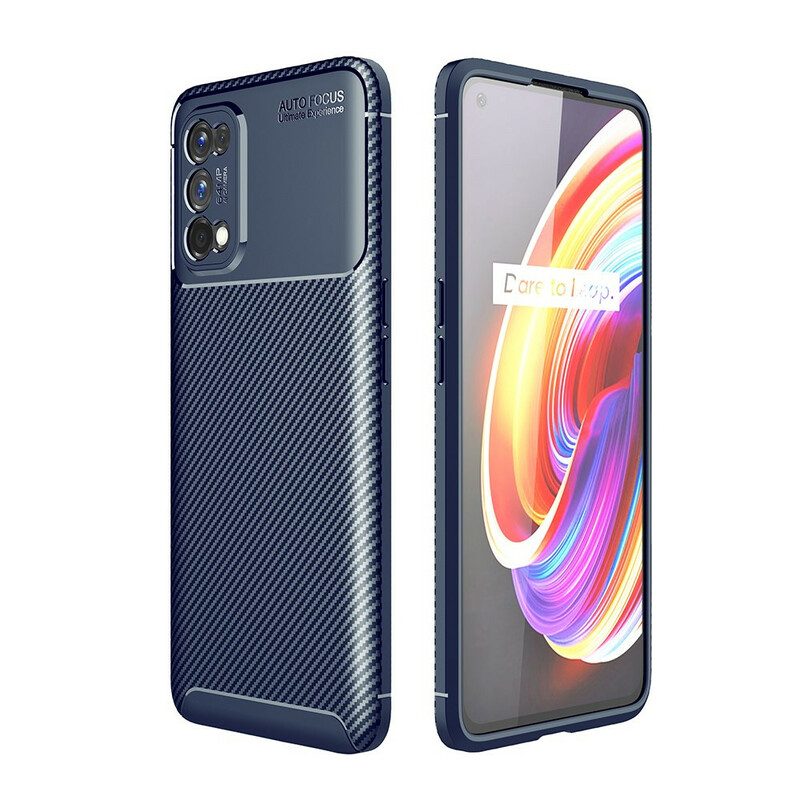 Cover Realme 7 Pro Struttura Flessibile In Fibra Di Carbonio