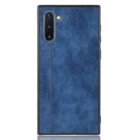 Cover Samsung Galaxy Note 10 Effetto Pelle Couture