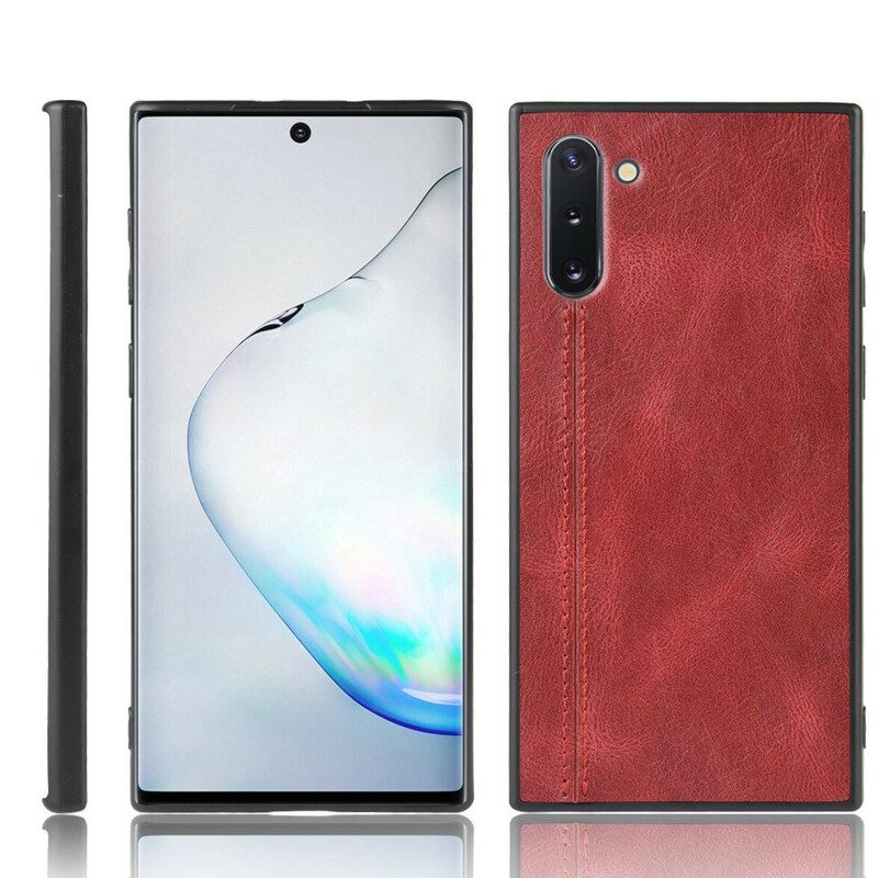 Cover Samsung Galaxy Note 10 Effetto Pelle Couture