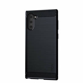 Cover Samsung Galaxy Note 10 Fibra Di Carbonio Spazzolata Mofi