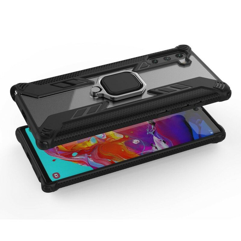 Cover Samsung Galaxy Note 10 Guerriero Con Anello