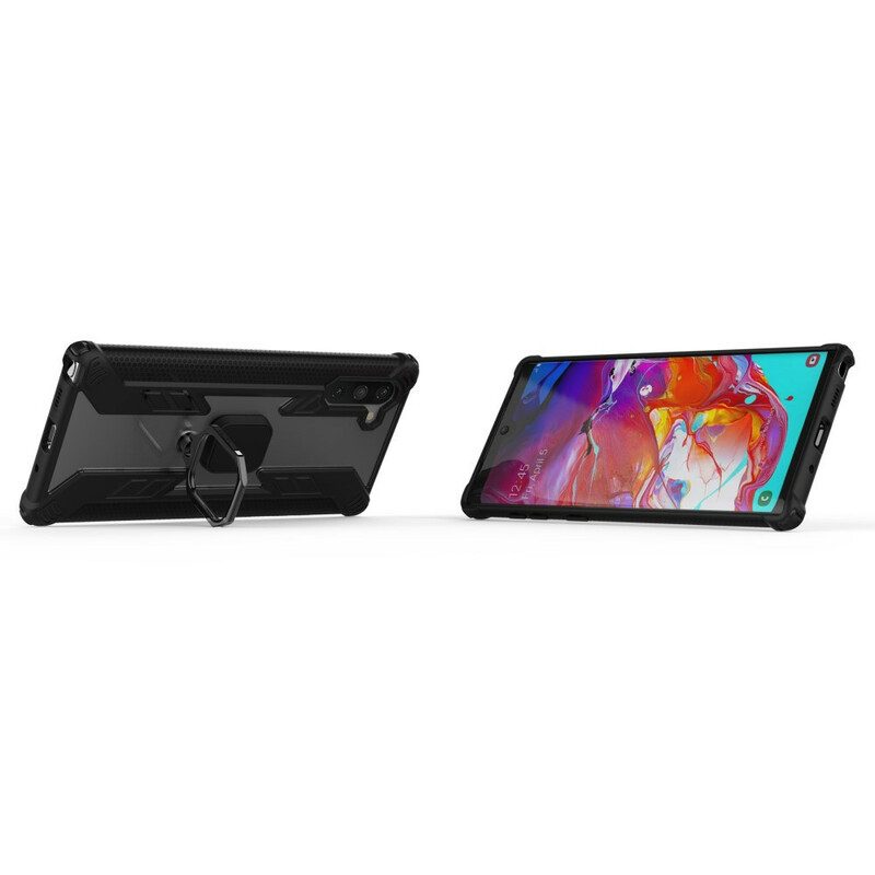 Cover Samsung Galaxy Note 10 Guerriero Con Anello