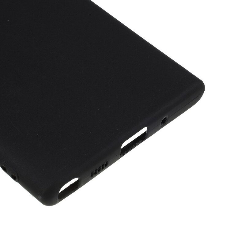 Cover Samsung Galaxy Note 10 Silicone Opaco