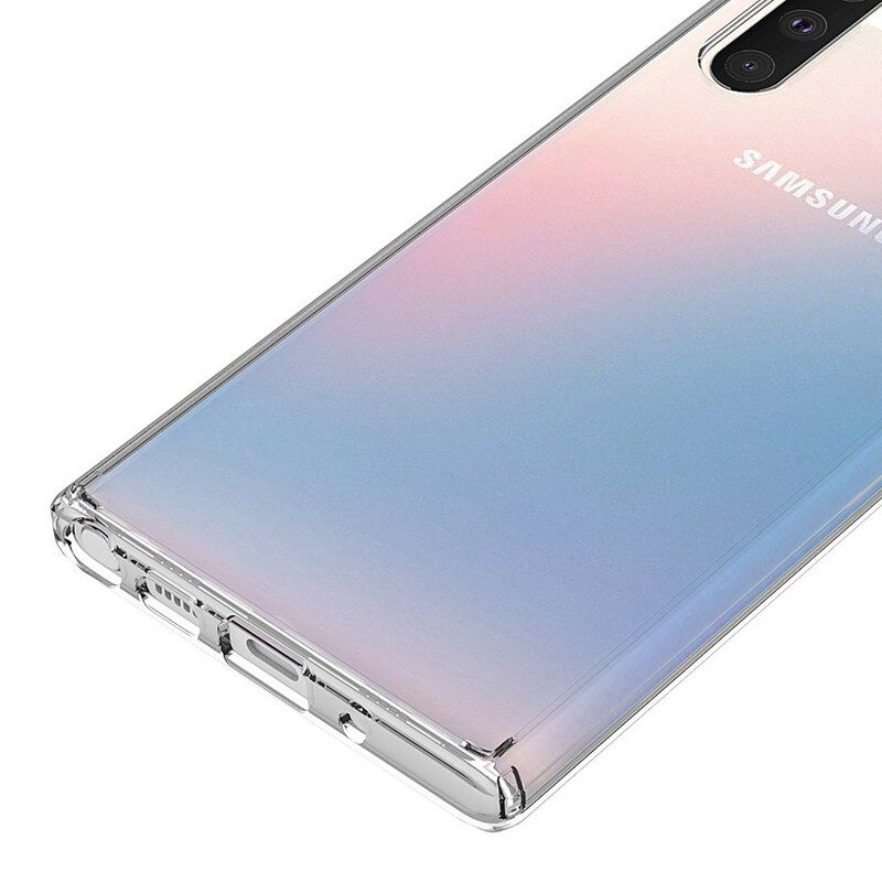 Cover Samsung Galaxy Note 10 Trasparente E Acrilico