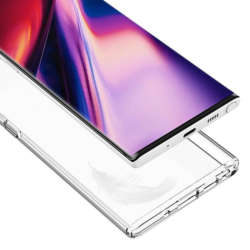 Cover Samsung Galaxy Note 10 Trasparente E Acrilico