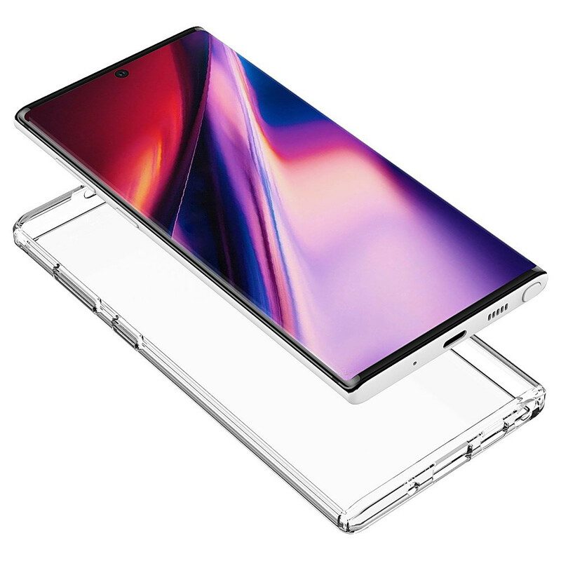 Cover Samsung Galaxy Note 10 Trasparente E Acrilico