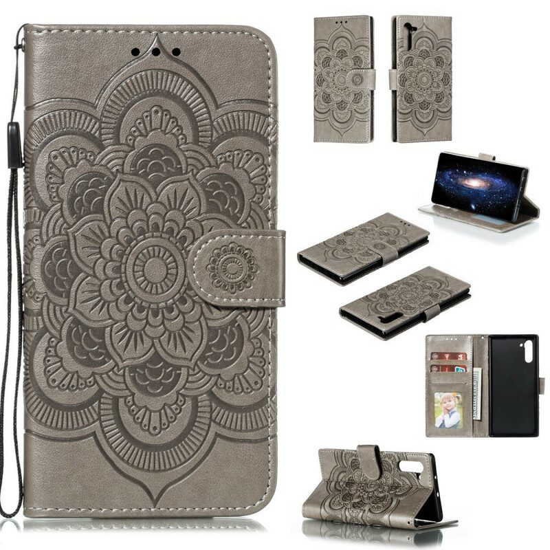 Custodia A Portafoglio Samsung Galaxy Note 10 Mandala Completo