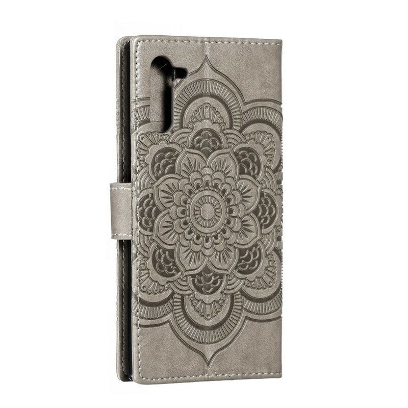 Custodia A Portafoglio Samsung Galaxy Note 10 Mandala Completo