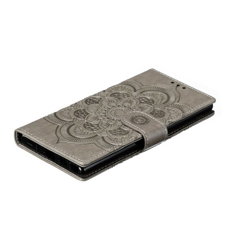 Custodia A Portafoglio Samsung Galaxy Note 10 Mandala Completo