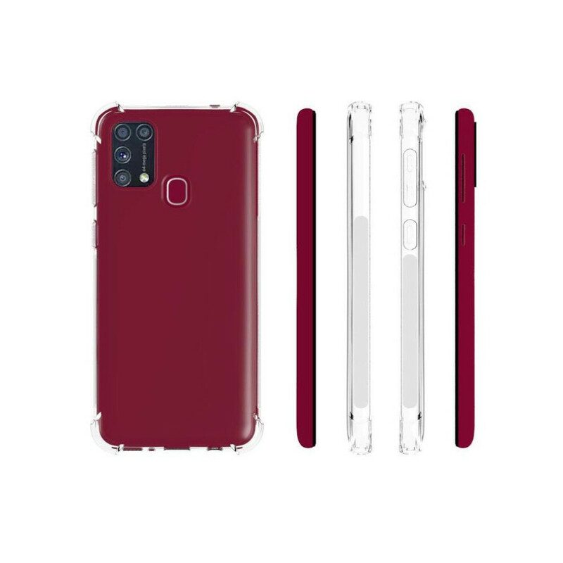 Cover Samsung Galaxy M31 Angoli Rinforzati Senza Cuciture