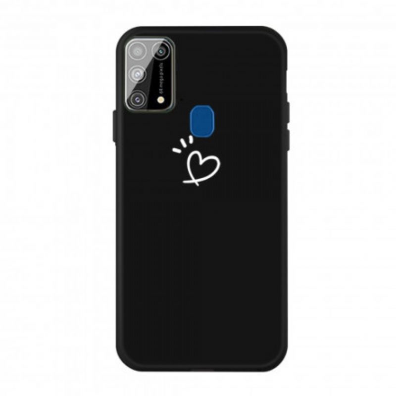 Cover Samsung Galaxy M31 Cuore Pulsante In Silicone