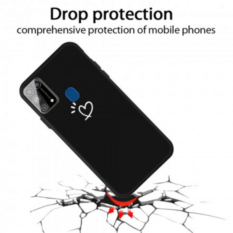 Cover Samsung Galaxy M31 Cuore Pulsante In Silicone