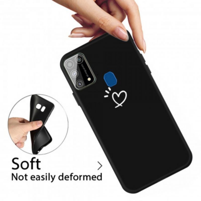 Cover Samsung Galaxy M31 Cuore Pulsante In Silicone