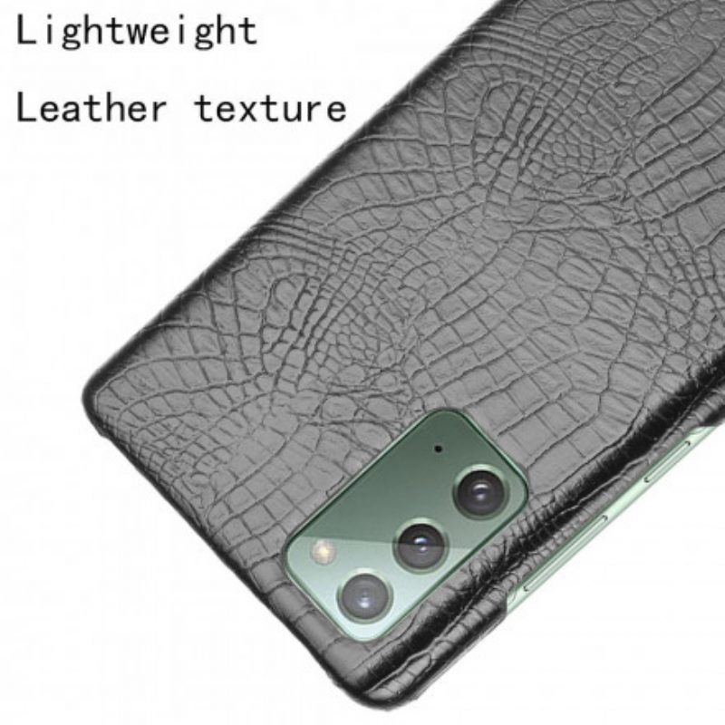 Cover Samsung Galaxy M31 Effetto Pelle Di Coccodrillo