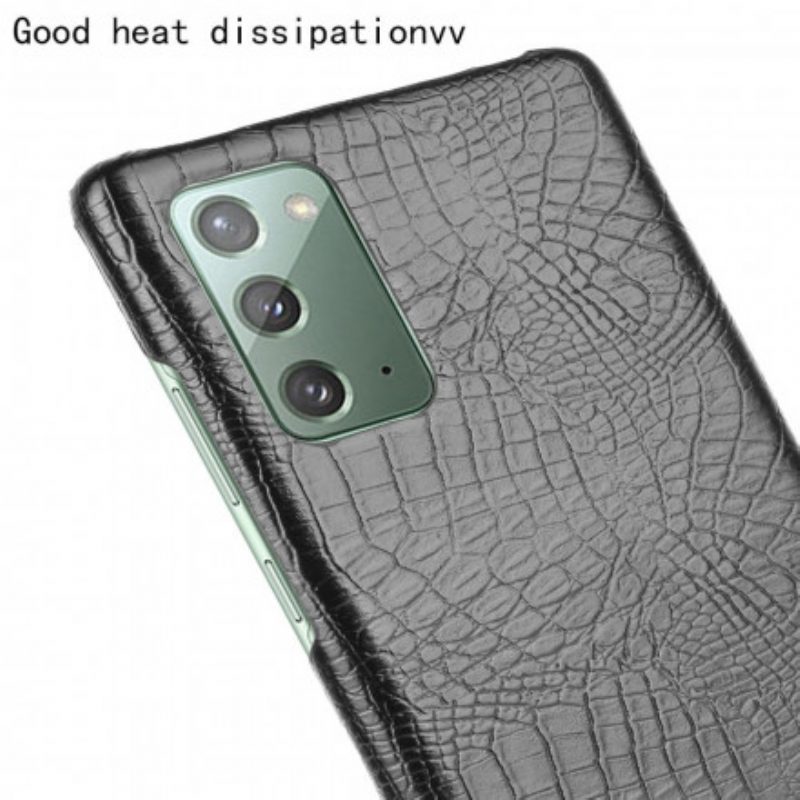 Cover Samsung Galaxy M31 Effetto Pelle Di Coccodrillo