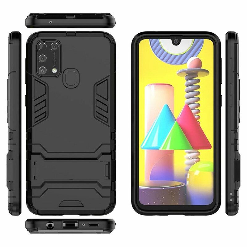 Cover Samsung Galaxy M31 Linguetta Ultra Resistente