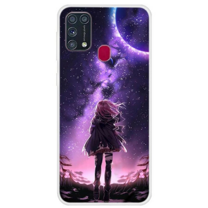 Cover Samsung Galaxy M31 Luna Piena Magica