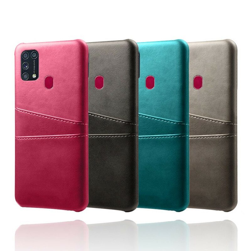 Cover Samsung Galaxy M31 Titolare Della Carta