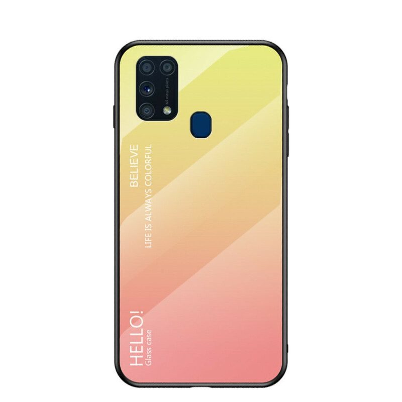 Cover Samsung Galaxy M31 Vetro Temperato Ciao