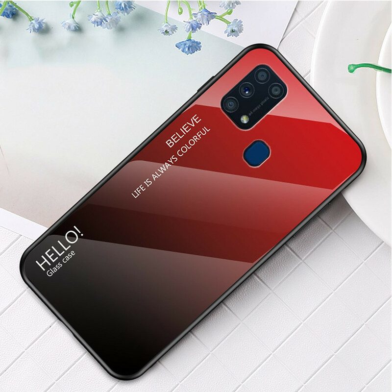 Cover Samsung Galaxy M31 Vetro Temperato Ciao