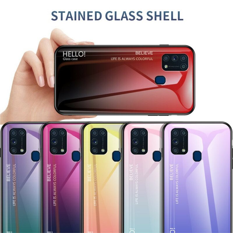 Cover Samsung Galaxy M31 Vetro Temperato Ciao