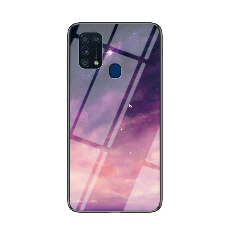 Cover Samsung Galaxy M31 Vetro Temperato Di Bellezza