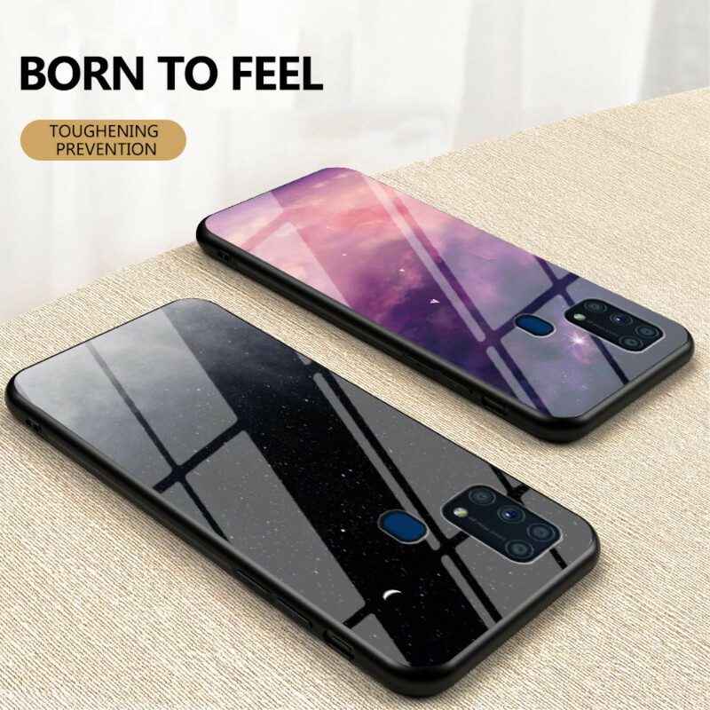 Cover Samsung Galaxy M31 Vetro Temperato Di Bellezza