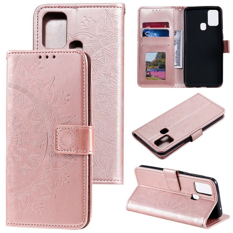 Folio Cover Samsung Galaxy M31 Mandala Del Sole