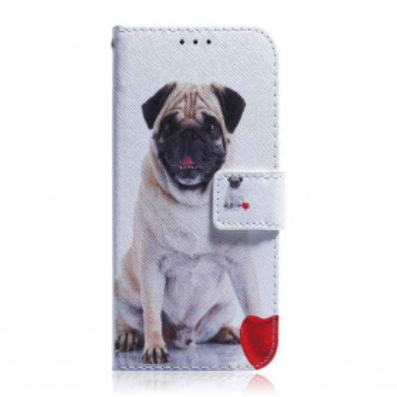 Folio Cover Motorola Edge 20 Cane Carlino