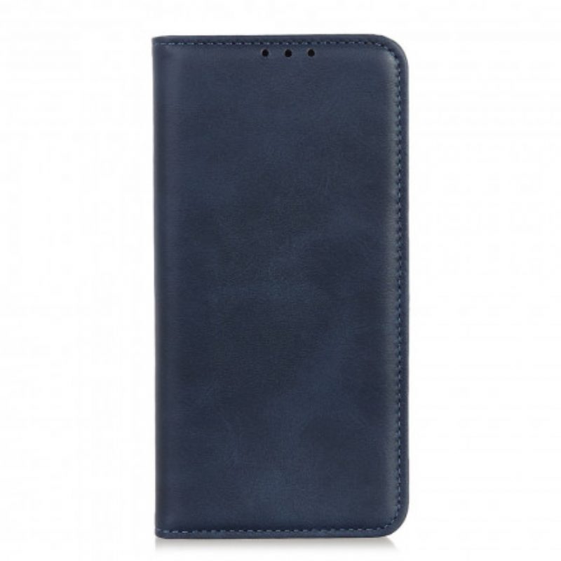 Folio Cover Motorola Edge 20 Custodia in pelle Design In Pelle Crosta