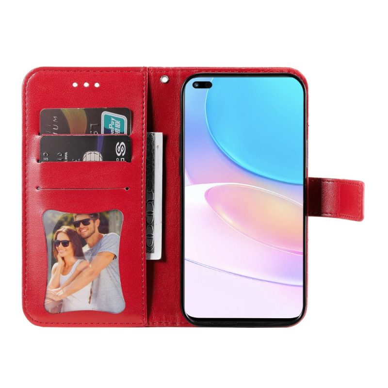 Custodia in pelle Huawei Nova 8i Mandala