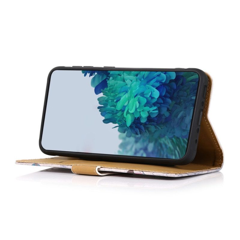 Folio Cover Huawei Nova 8i Albero In Fiore