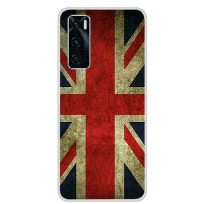 Cover Vivo Y70 Bandiera Inglese