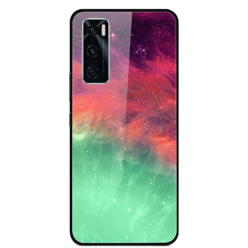 Cover Vivo Y70 Cielo Rosso E Verde