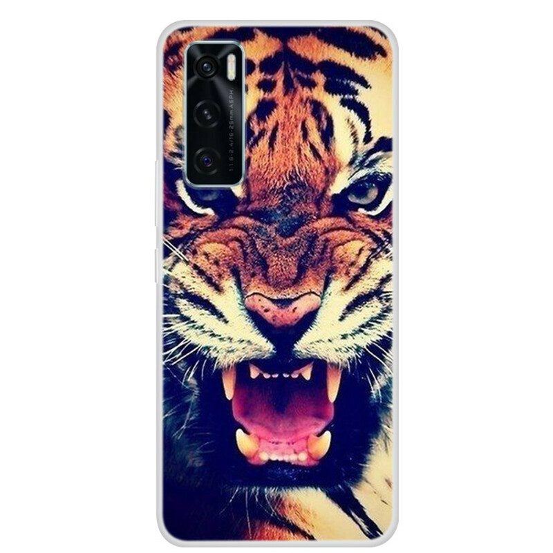 Cover Vivo Y70 Tigre Anteriore