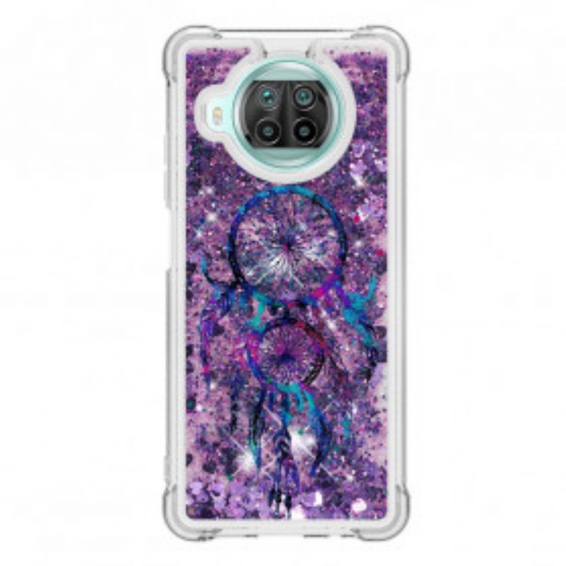 Cover Xiaomi Redmi Note 9 Pro 5G Acchiappasogni Glitterato