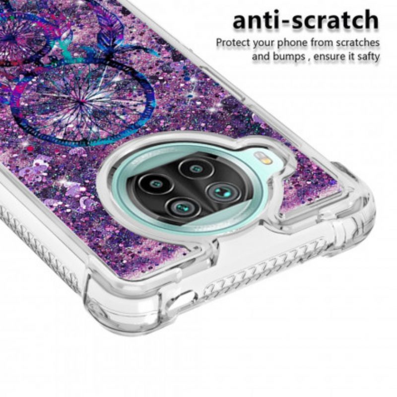 Cover Xiaomi Redmi Note 9 Pro 5G Acchiappasogni Glitterato