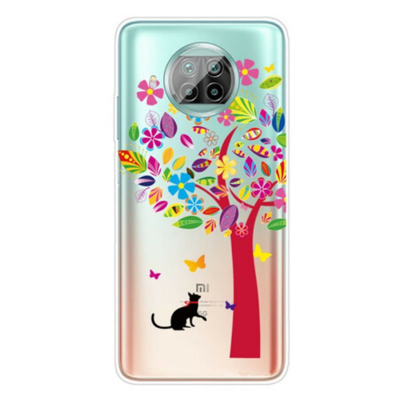 Cover Xiaomi Redmi Note 9 Pro 5G Albero Colorato