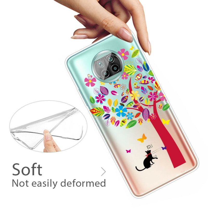 Cover Xiaomi Redmi Note 9 Pro 5G Albero Colorato