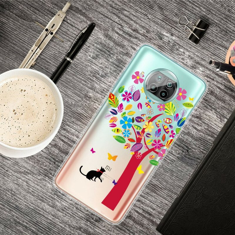 Cover Xiaomi Redmi Note 9 Pro 5G Albero Colorato