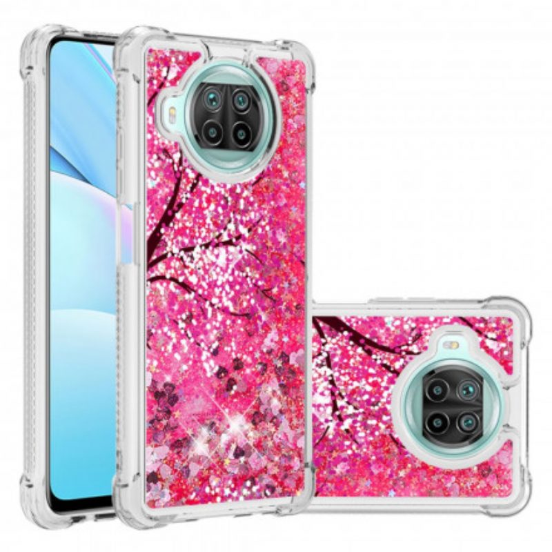 Cover Xiaomi Redmi Note 9 Pro 5G Albero Glitterato