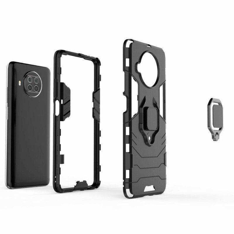 Cover Xiaomi Redmi Note 9 Pro 5G Anello Resistente