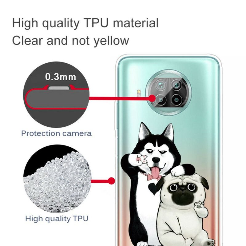 Cover Xiaomi Redmi Note 9 Pro 5G Cani Divertenti