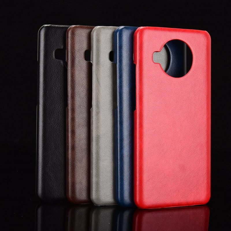 Cover Xiaomi Redmi Note 9 Pro 5G Effetto Pelle Litchi