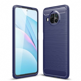 Cover Xiaomi Redmi Note 9 Pro 5G Fibra Di Carbonio Spazzolata