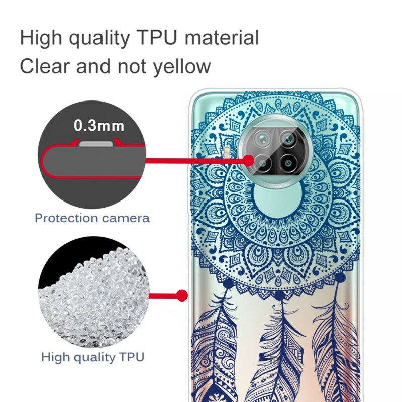 Cover Xiaomi Redmi Note 9 Pro 5G Fiore Mandala