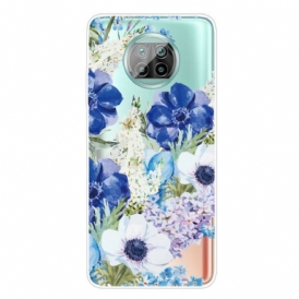 Cover Xiaomi Redmi Note 9 Pro 5G Fiori Dell'acquerello