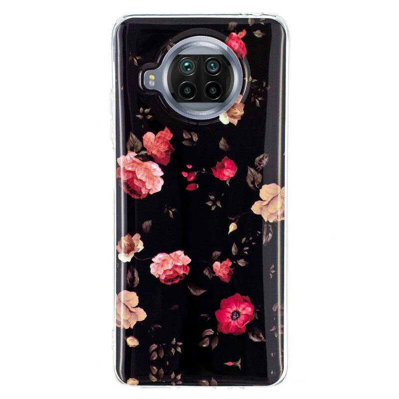 Cover Xiaomi Redmi Note 9 Pro 5G Floreali Al Neon