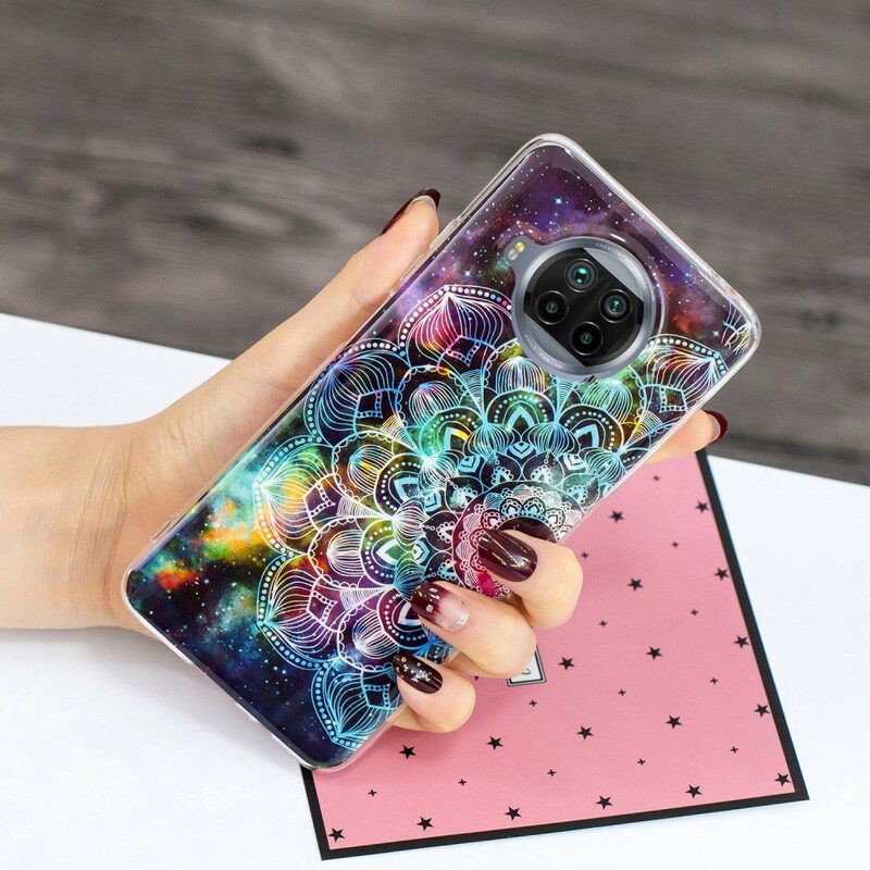 Cover Xiaomi Redmi Note 9 Pro 5G Floreali Al Neon