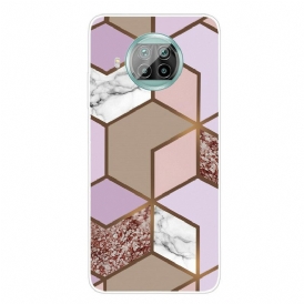 Cover Xiaomi Redmi Note 9 Pro 5G Geometria Del Marmo